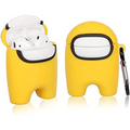 FUNDA AIRPODS 2DA GEN AMONG US AMARILLO
