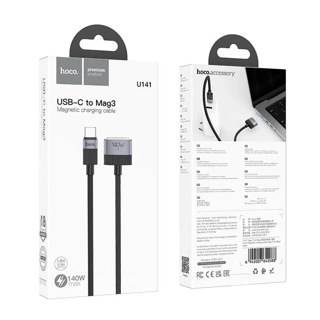 CABLE MAGSAFE 3 140W HOCO