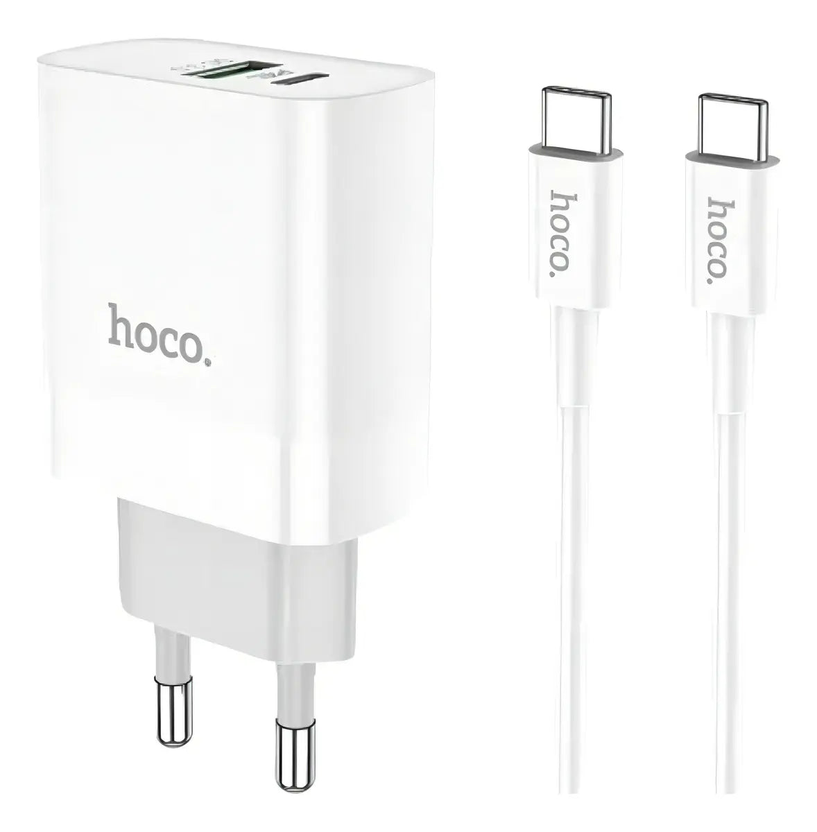 CARGADOR 20W TIPO C 1 METRO HOCO LIGHTNING