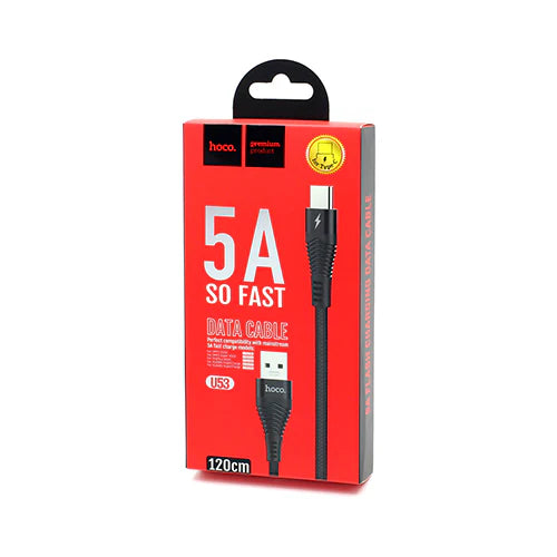CABLE 5A USB A - C PREMIUM HOCOU53 (CARPLAY)