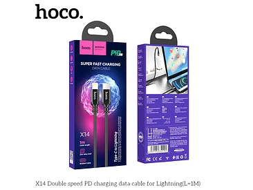 CABLE USB C A LIGHTNING 1 METRO PREMIUM TRENZADO