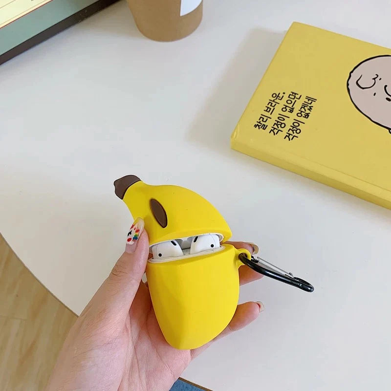 FUNDA AIRPODS 2DA GEN BANANA