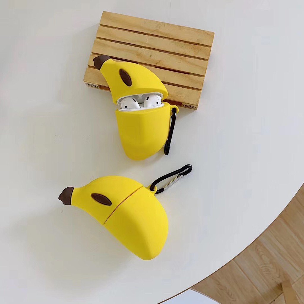 FUNDA AIRPODS 2DA GEN BANANA