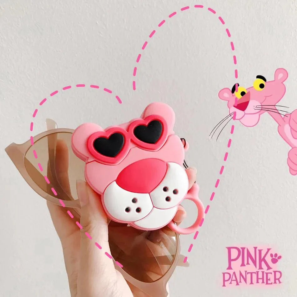 FUNDA AIRPODS 2DA GEN PANTERA ROSA