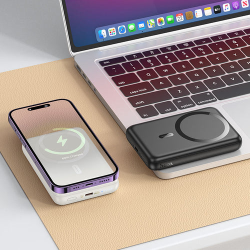 BATERIA MAGSAFE 10000 mAh HOCO J141W NEGRO