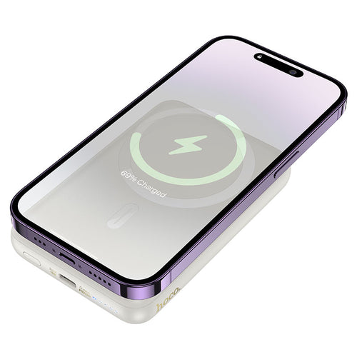 BATERIA MAGSAFE 10000 mAh HOCO J141W BLANCA