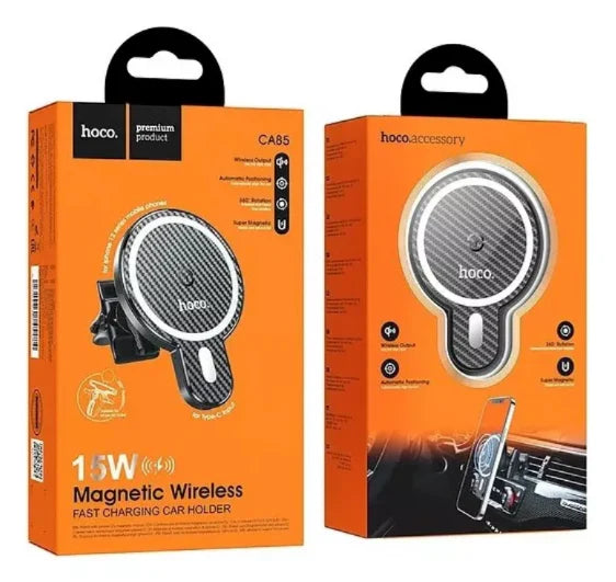 SOPORTE-CARGADOR MAGSAFE AUTO HOCO CA85